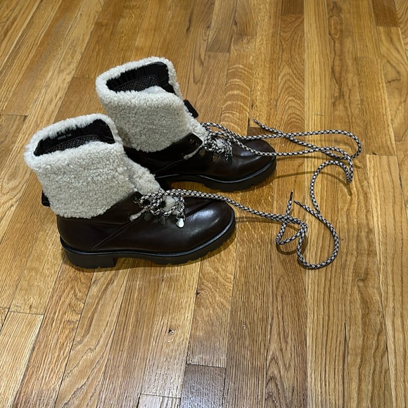 Shearling Boots Aquatalia Winter Boots Aquatalia Genuine Shearling